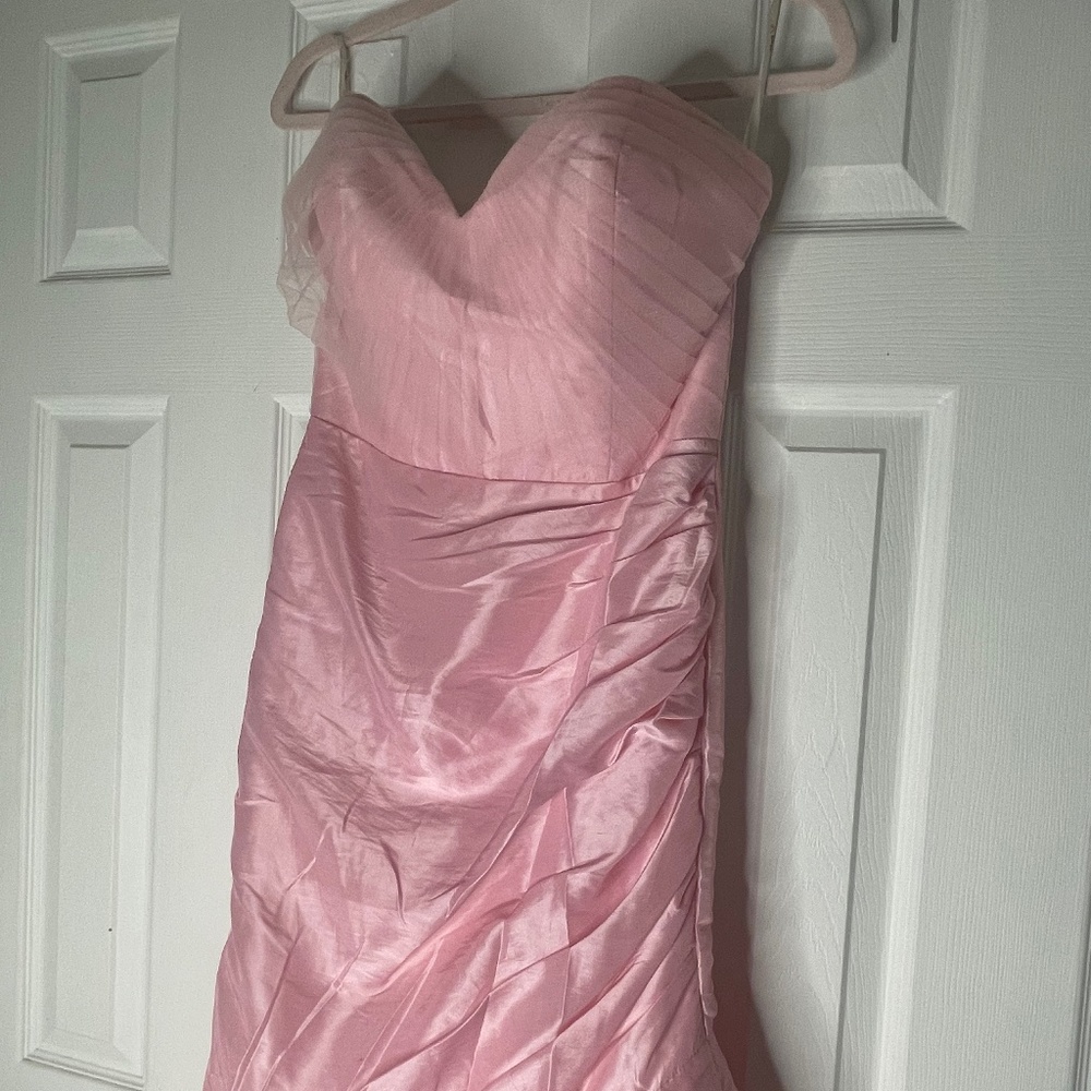 Pink prom dress